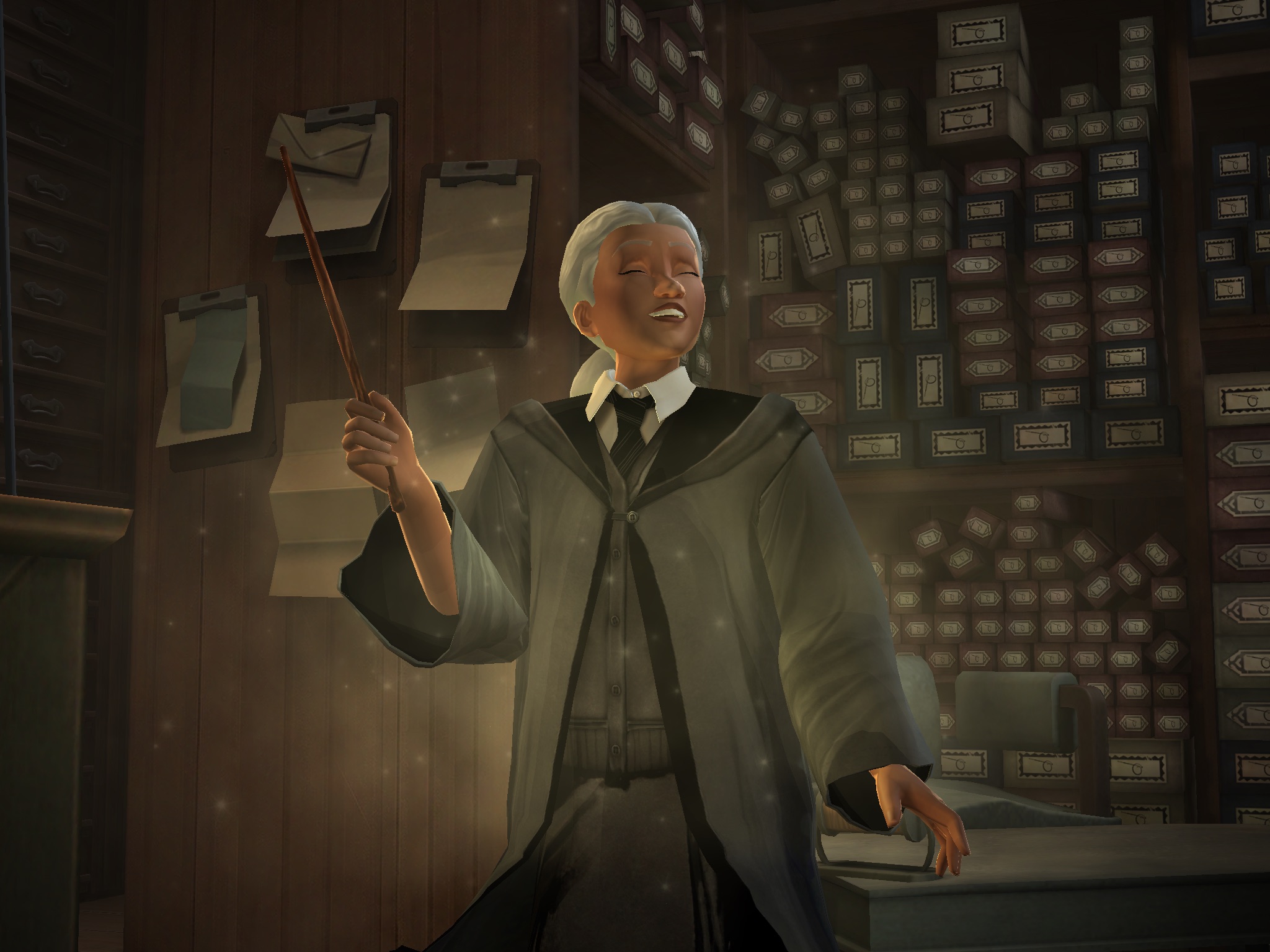 Harry Potter: Hogwarts Mystery preview choosing the wand by Oliver's