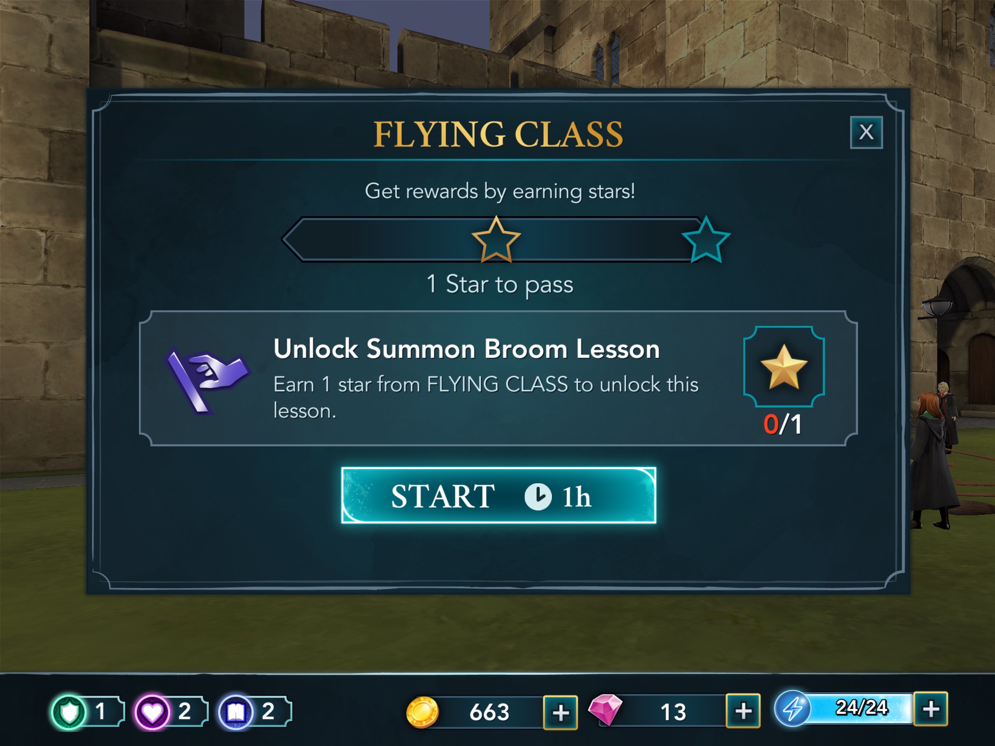 Harry Potter: Hogwarts Mystery flying class - Quiditch cup