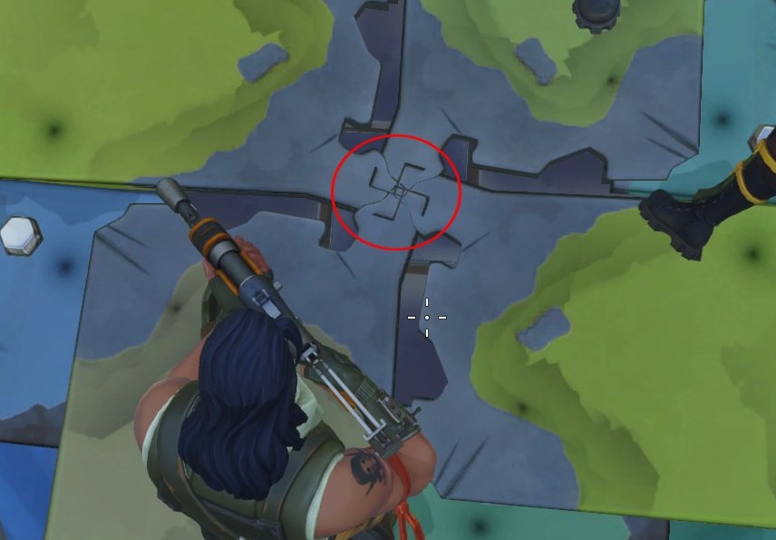 Swastika found in Fortnite