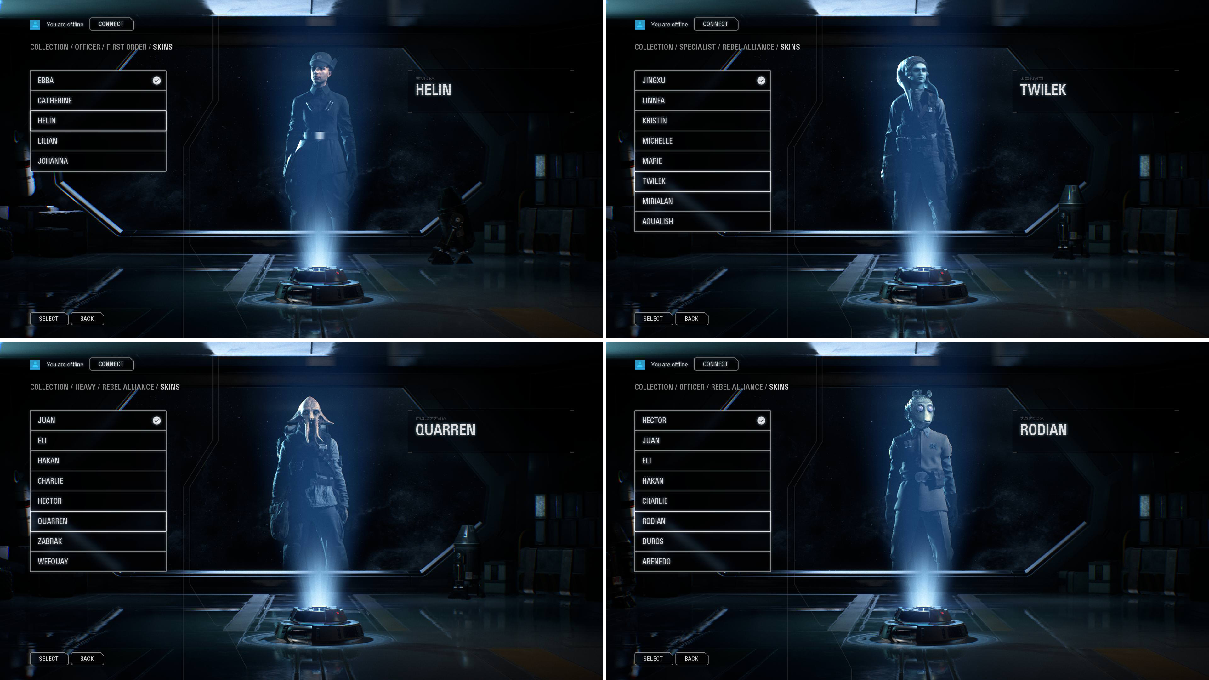 Star Wars: Battlefront 2 customization