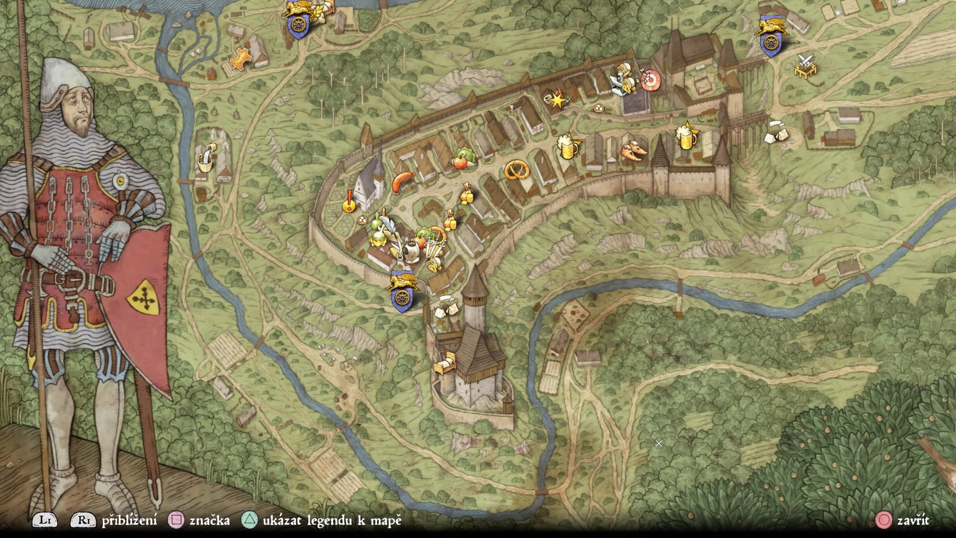 Kingdom Come: Deliverance - mapa