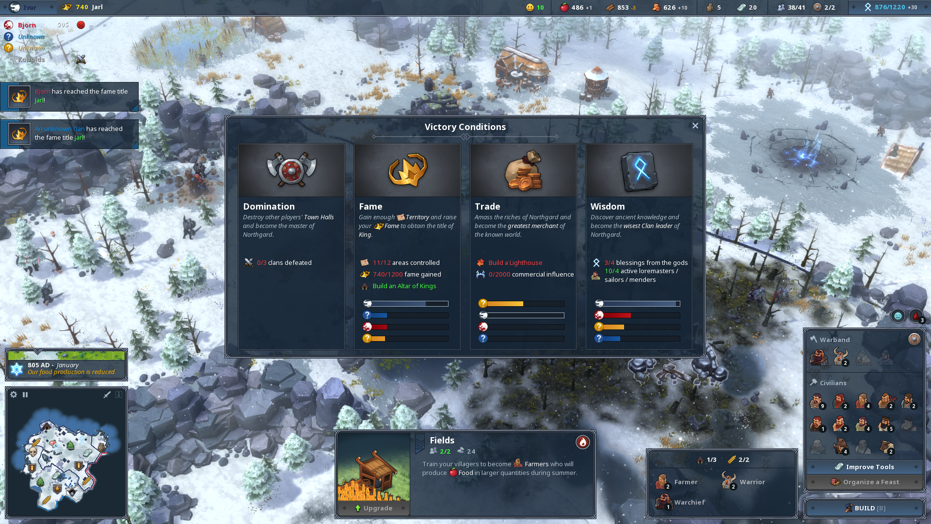 Northgard main goal