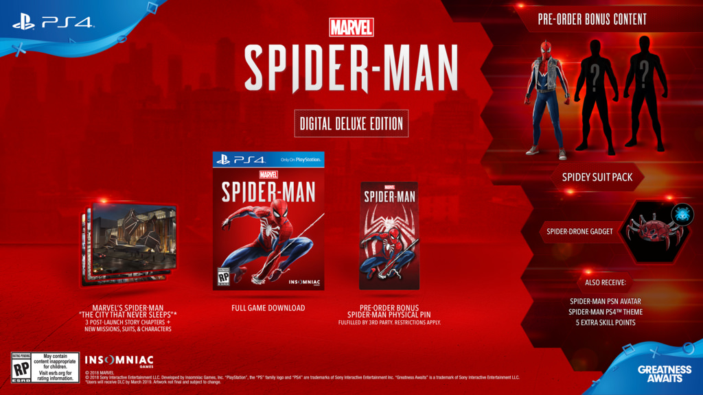 digital deluxe edition spiderman